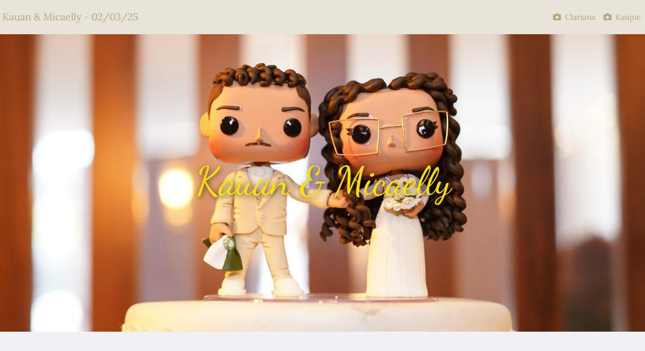 Kauan & Micaelly - Álbum de Casamento